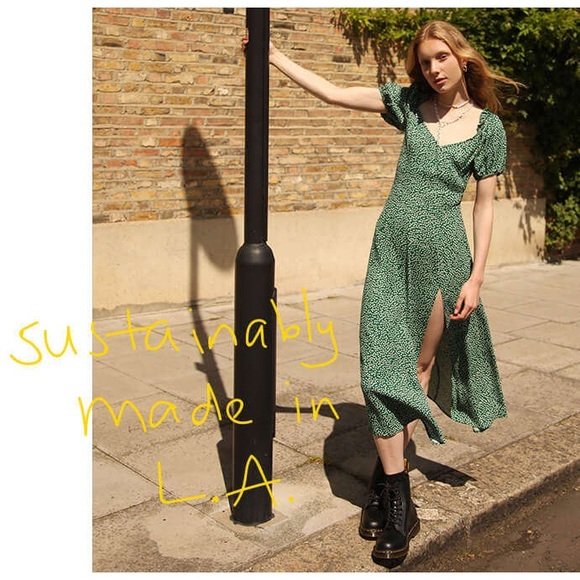 Reformation Dresses & Skirts - REFORMATION Pearl Green Dress